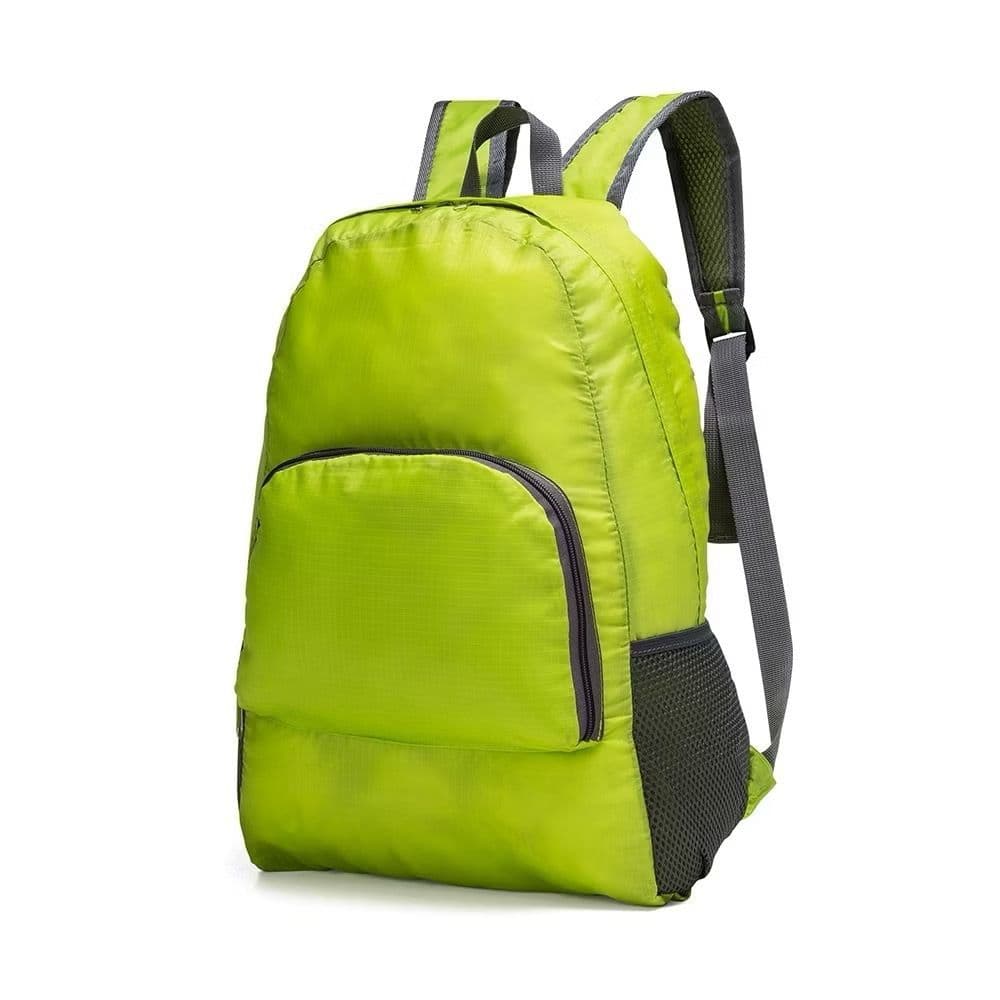 Mochila Dobrável Leve Impermeável Unissex Para Academia Em Nylon Dia a Dia Chuva