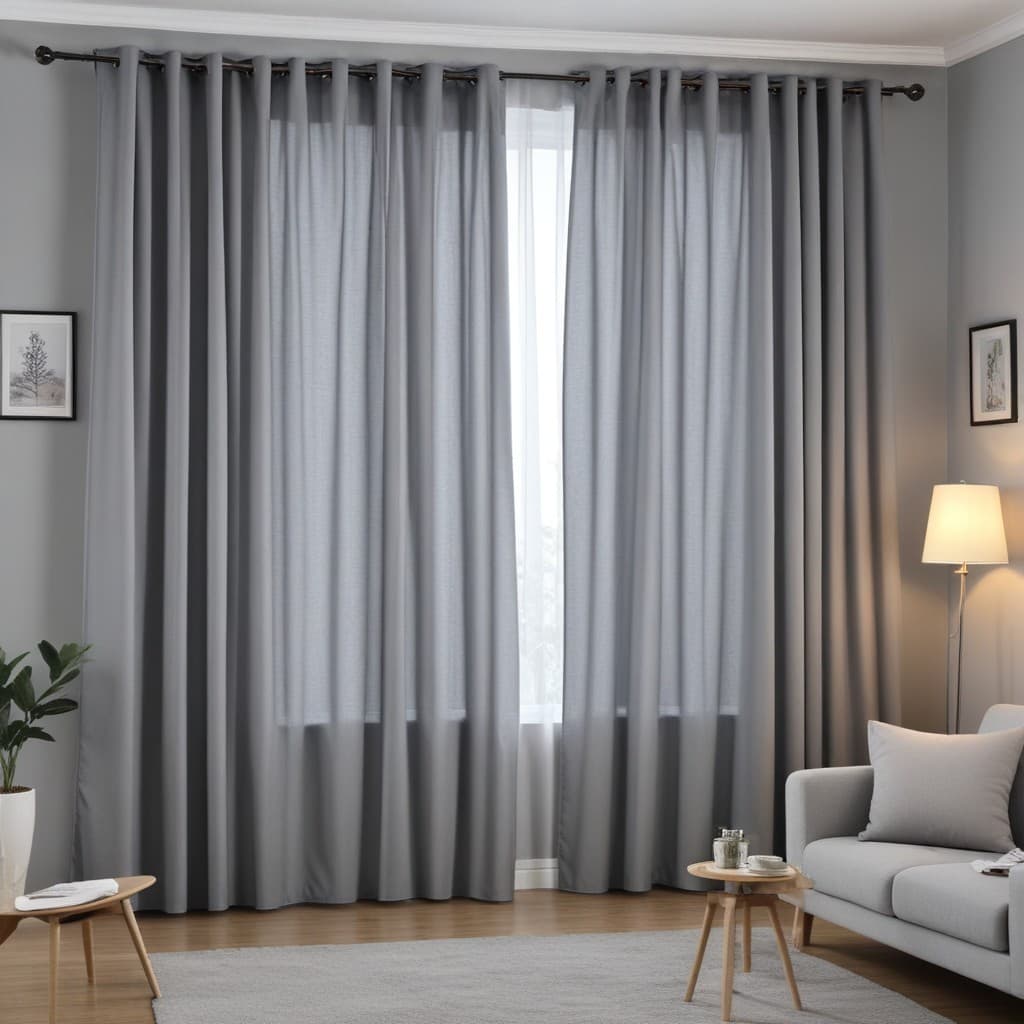 Cortina De Sala E Quarto Tecido Liso Tamanho 3,00 x 2,50 Super Promoção!