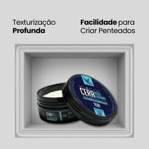 Pomada Modeladora Teia – Look Natural e Longa Duração 150g  Sem Brilho