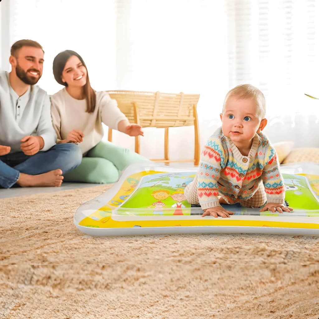 Tapete Água Inflável Infantil Atividades Sensorial Brinquedo Bebê