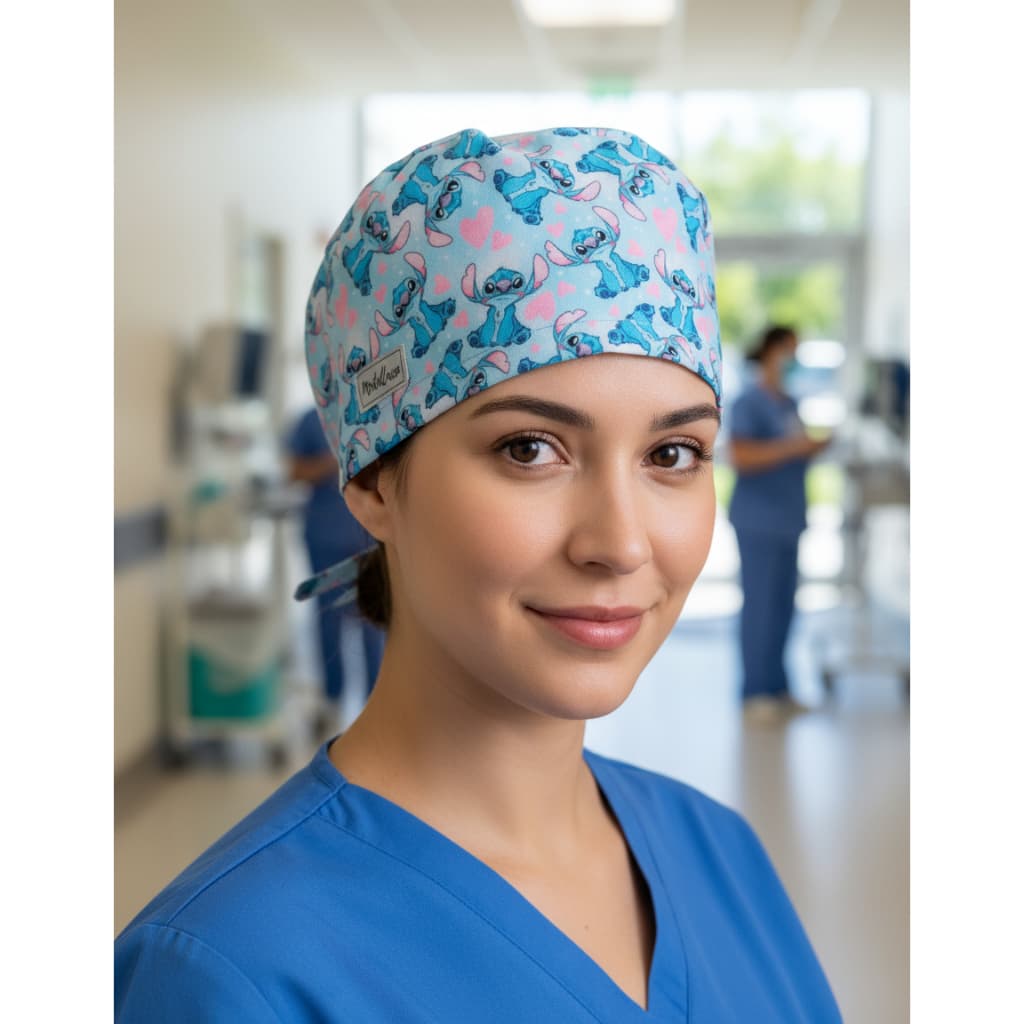 Touca gorro cirurgico Hospitalar Enfermagem Stitch