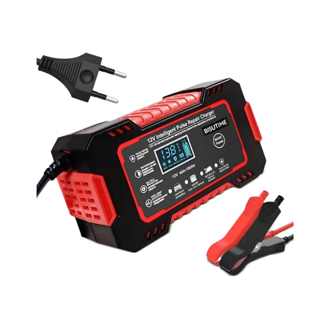 Carregador E Reparador De Bateria Carro Moto Van 12v 6a