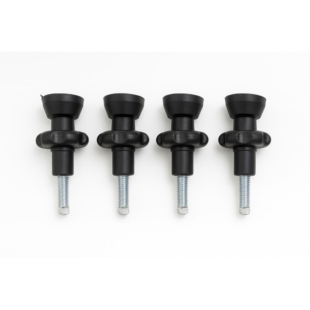 Kit 4 Maniplos com Rosca Ajustavel Portao Pet Bebe Grade De Proteção Para Cachorro