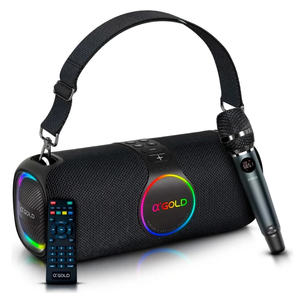 Caixa De Som 120w Bluetooth Graves Potentes Bass Bosst Alta Qualidade Ipx6 Subwoofer 110v/220v