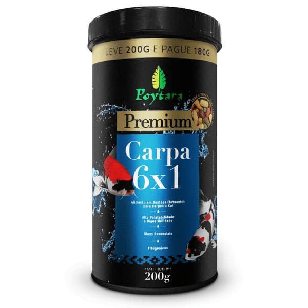 Poytara Carpa 6X1 Pote 200G