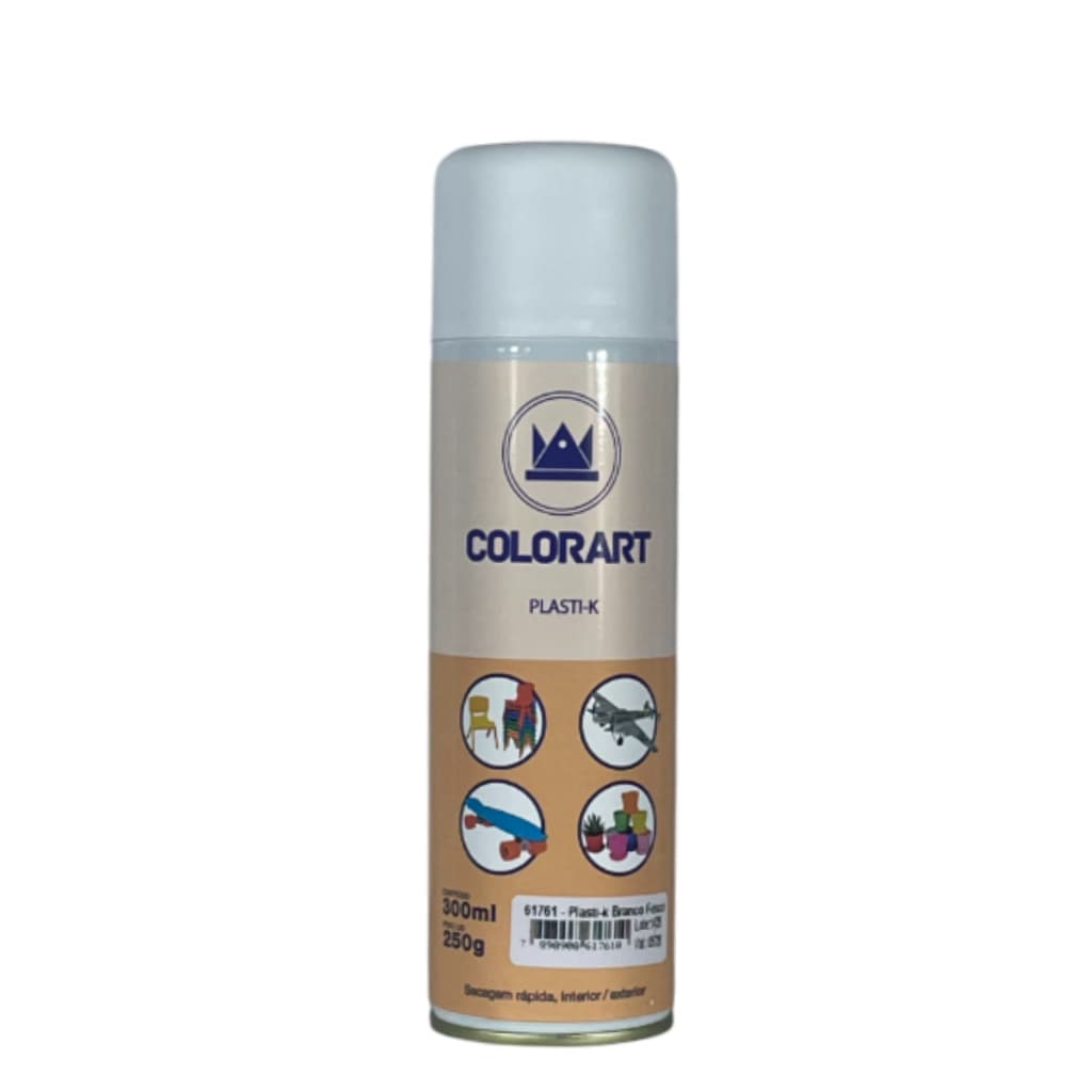 Spray Plasti-k Para Plásticos Colorart Cores