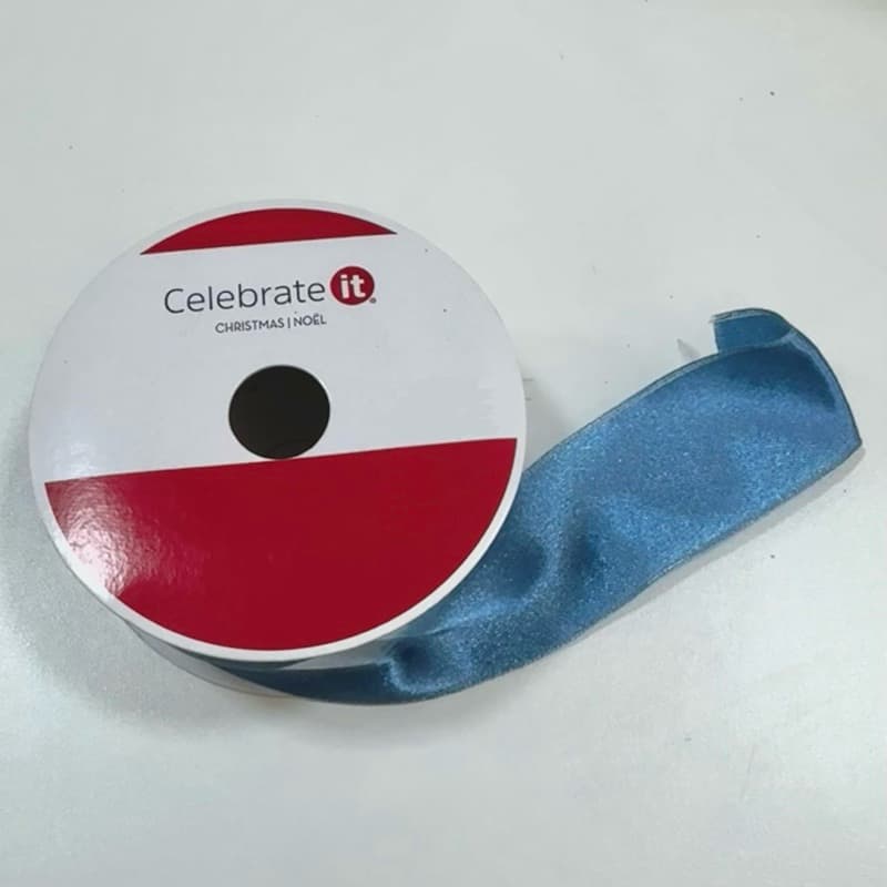 Fita de Natal Celebrete - Azul - 9m