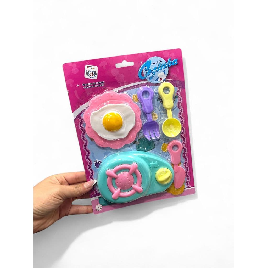 KIT COZINHA COM 6 PECAS INFANTIL