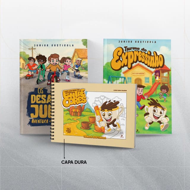 LIVRO TURMA DO EXPRESSINHO + ENTRE CORES + OS DESAFIOS DE JUNIOR