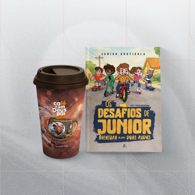 LIVRO OS DESAFIOS DE JUNIOR | ( + BRINDE COPO )