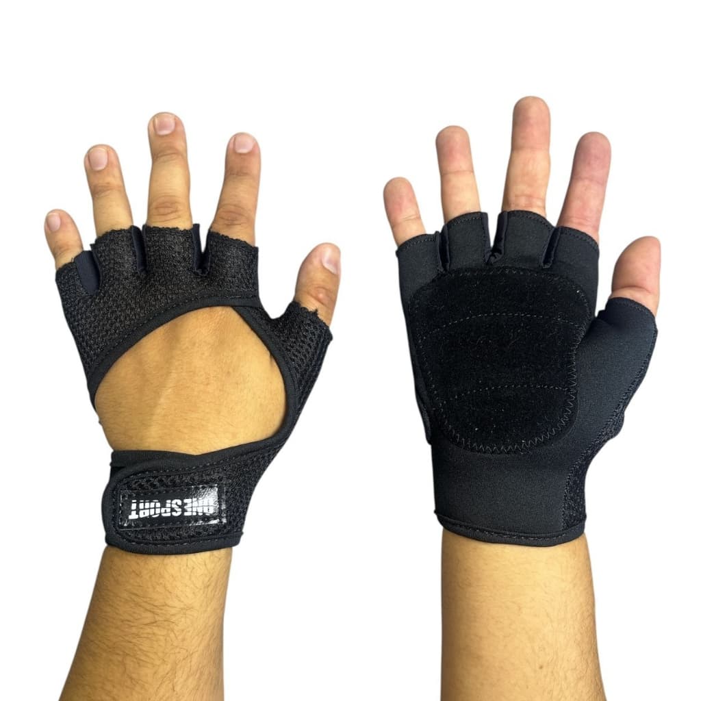 Luva Fitness Academia Musculação Ciclismo OSP8 Feminino Masculino