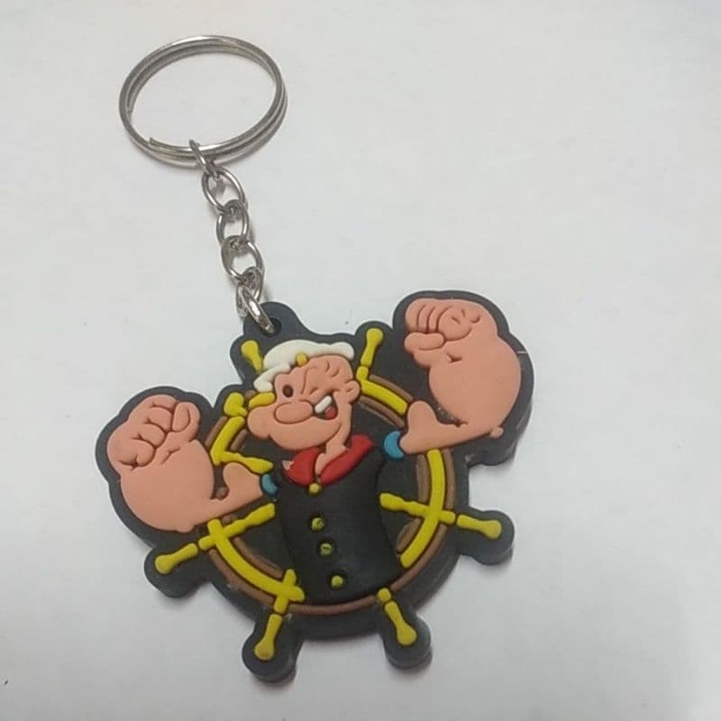 chaveiro Emborrachado Popeye