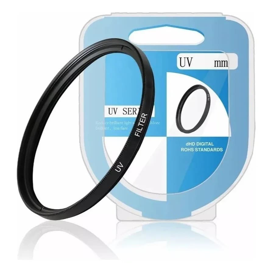 Filtro Uv Ø 52mm P/ Proteção, Objetiva Lente
