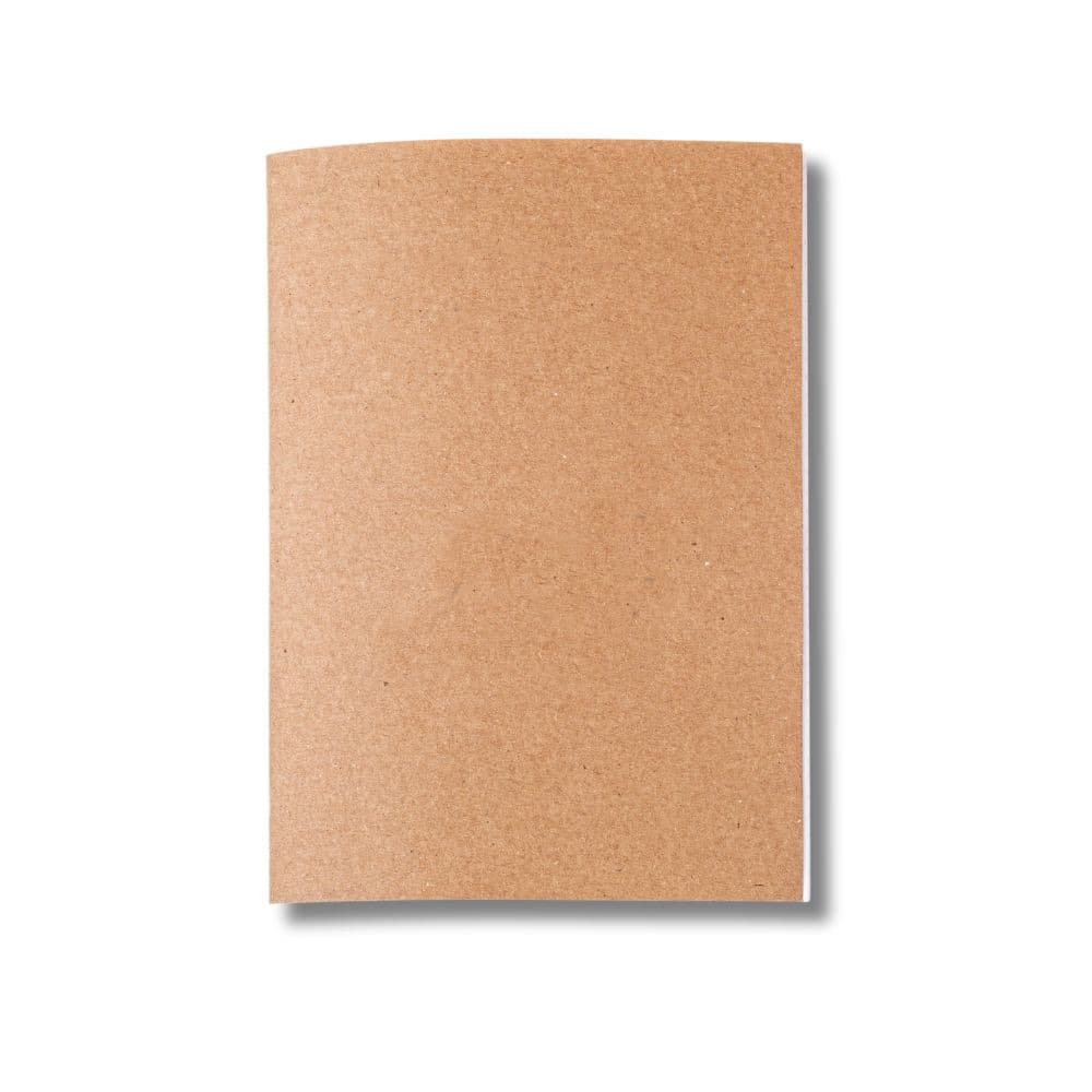 Kit de Cadernetas Kraft Sem Pauta Capa Flexível 40 Páginas Pólen A5