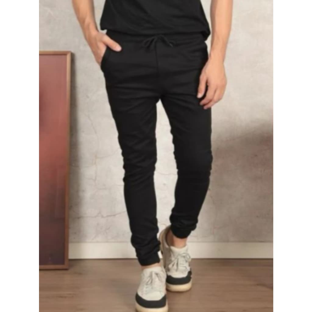 Calcas Jogger Masculina com punho Linha pualidade moda homem Estiloso