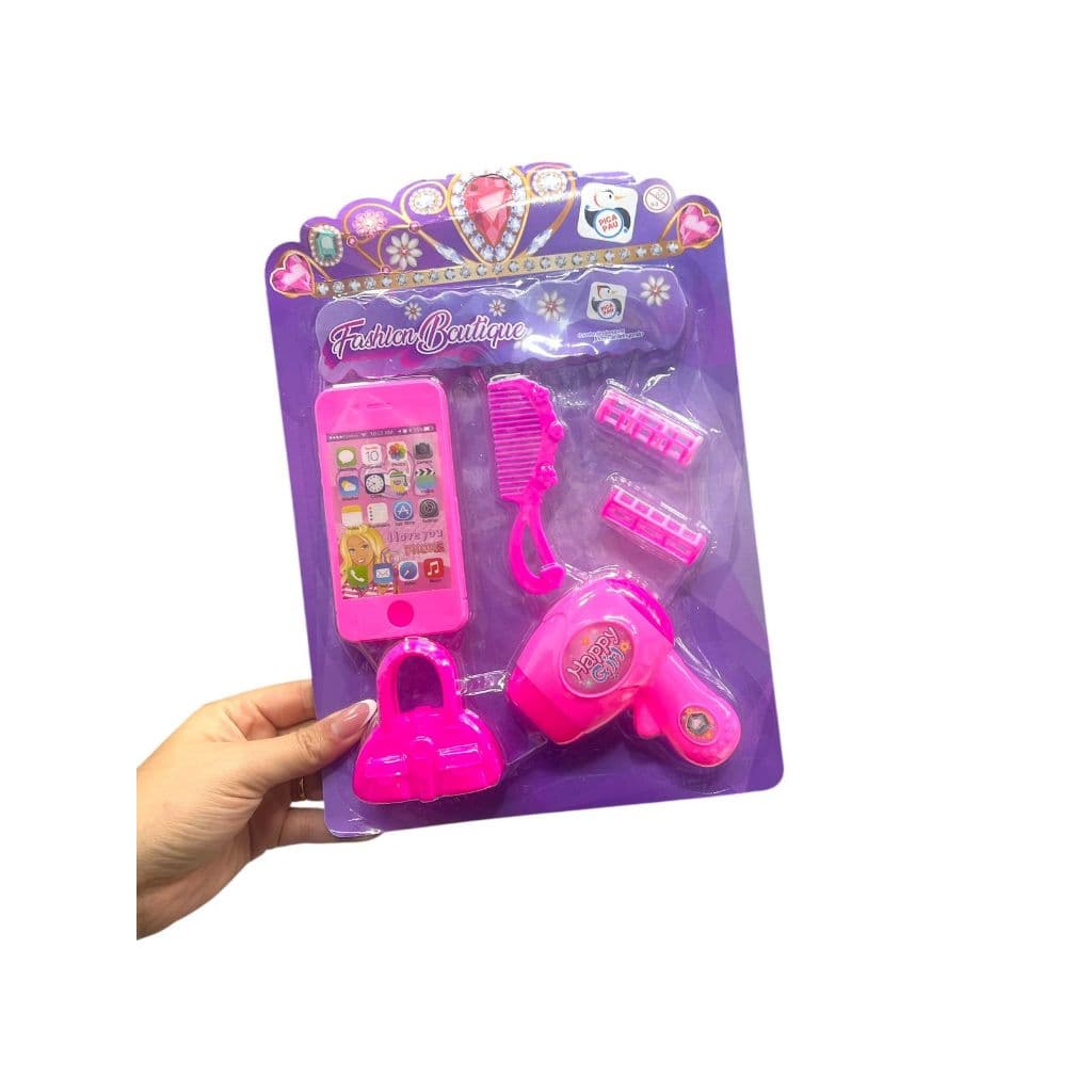 KIT BRINQUEDOS MENINA COM 6 PECAS