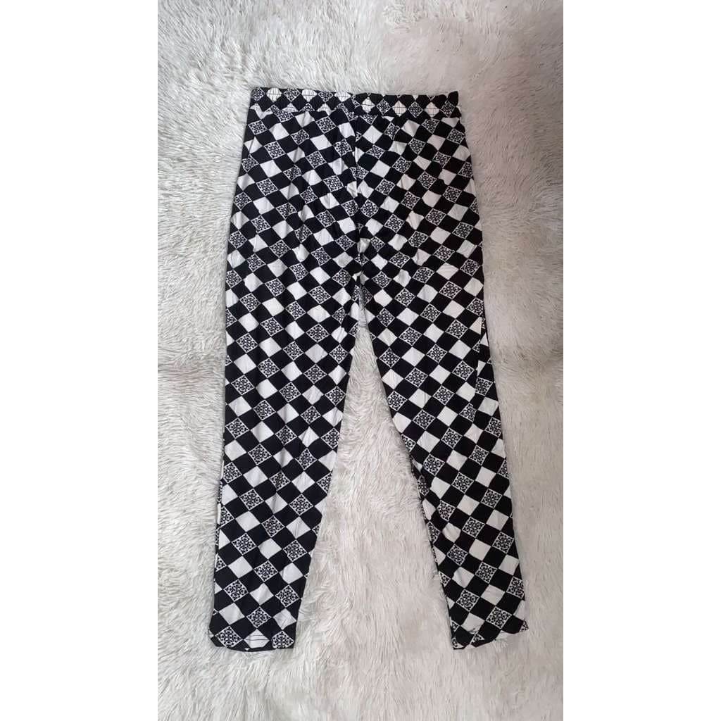 Cal莽a de Malha Estampada Feminina 008