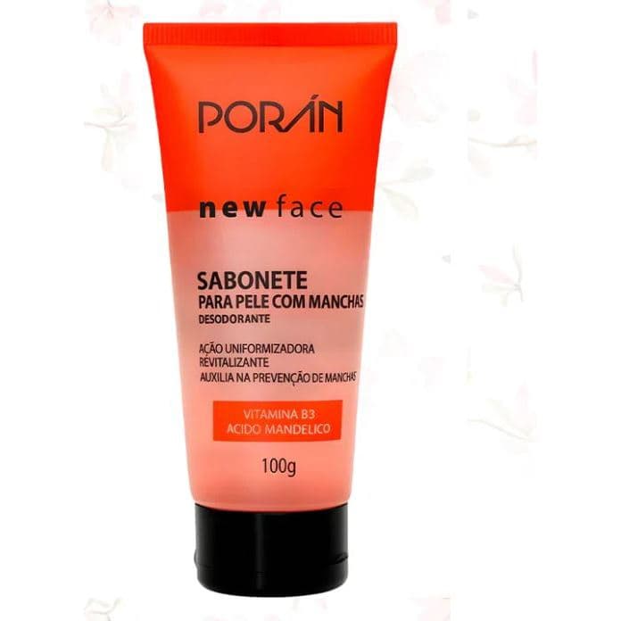 Sabonete para Pele Com Manchas New Face 100g Porán PR290