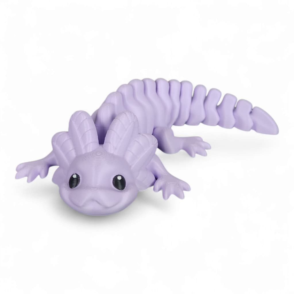Boneco Axolote Axoloti Articulado Anti-stresse Jogo Presente