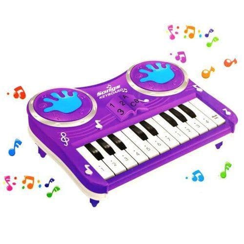 TECLADO MUSICAL INFANTIL.