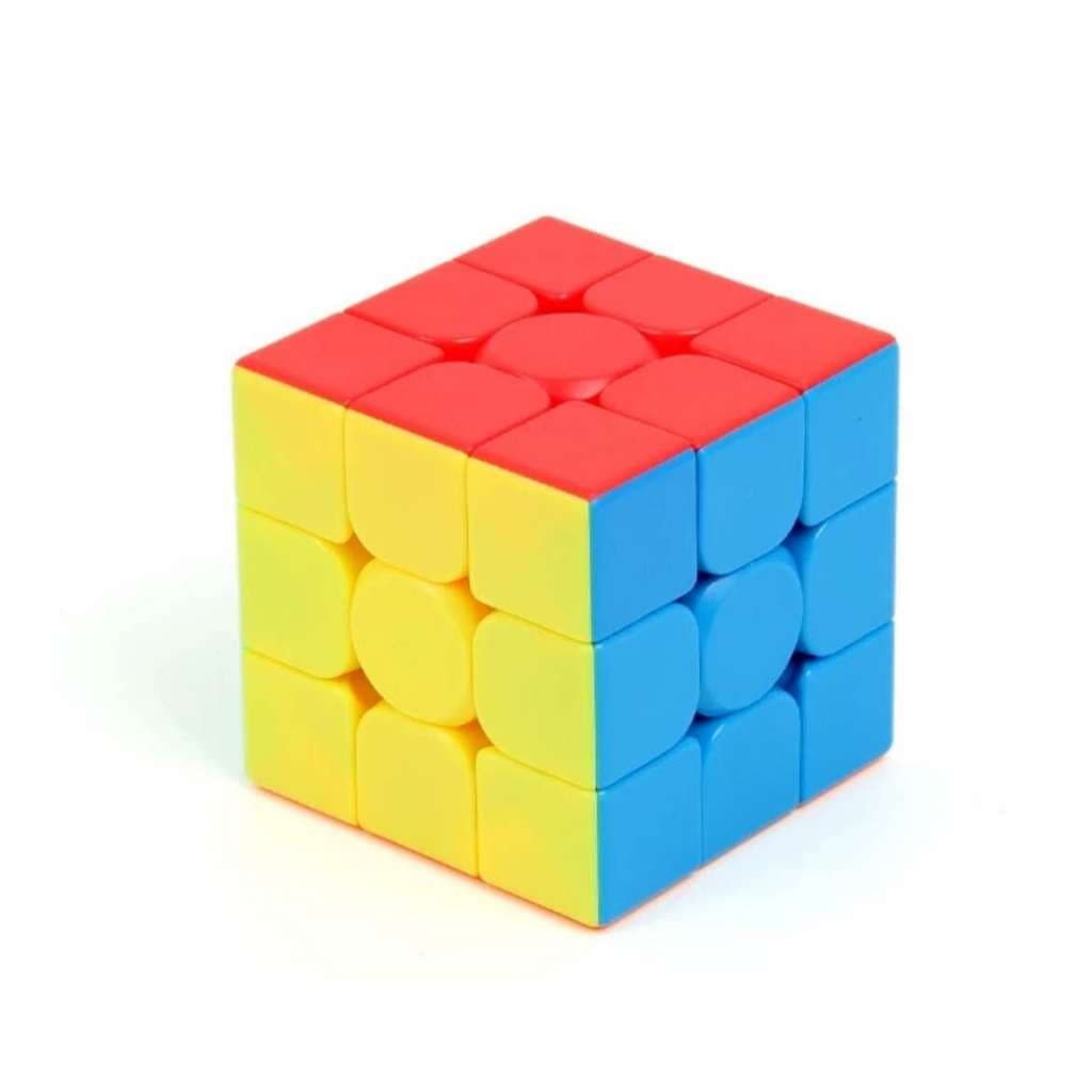 Cubo Mágico 3x3 de Plástico Resistente: Seguro para Crianças, Facil de Manusear