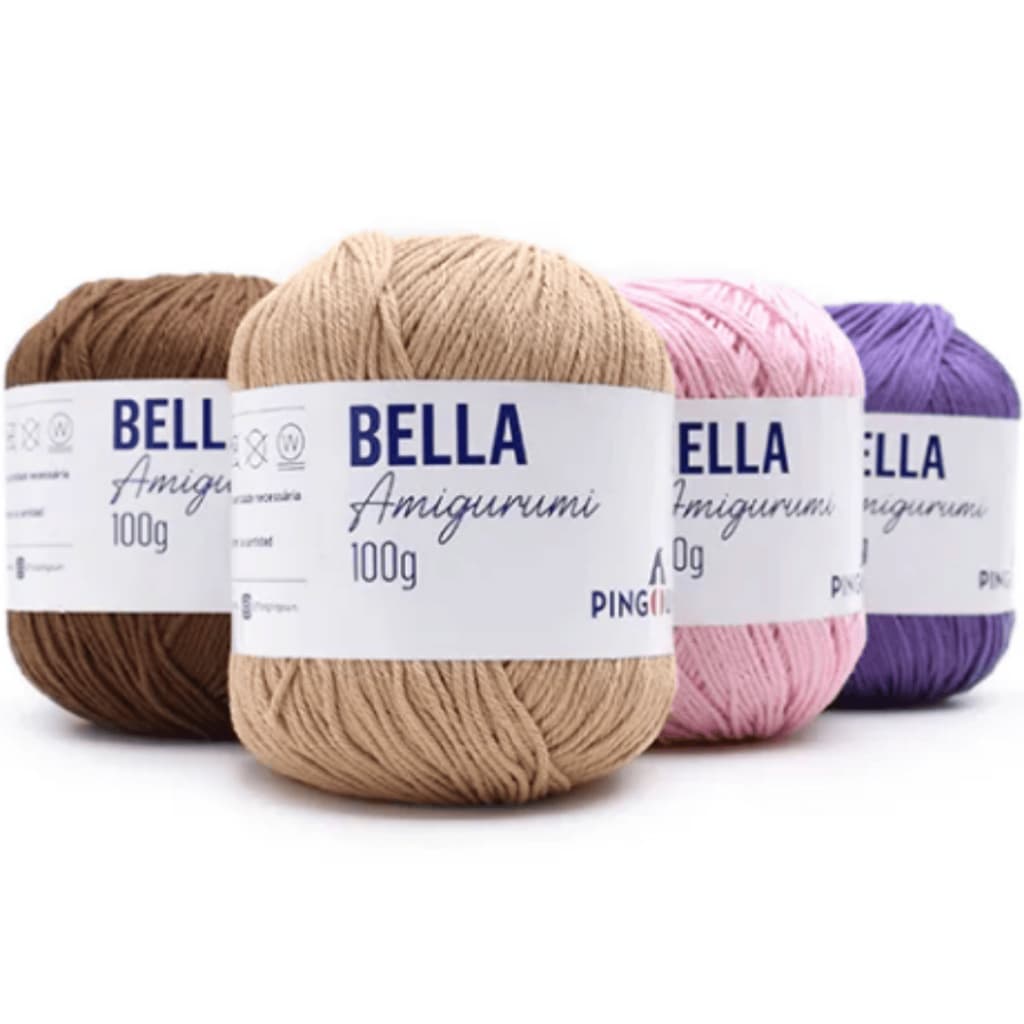 Linha Bella Amigurumi 100g 203 metros- Pingouin