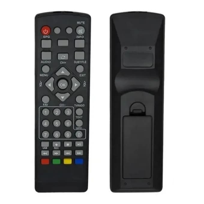 Controle Remoto Para Conversor Digital Isdb-t + Pilhas