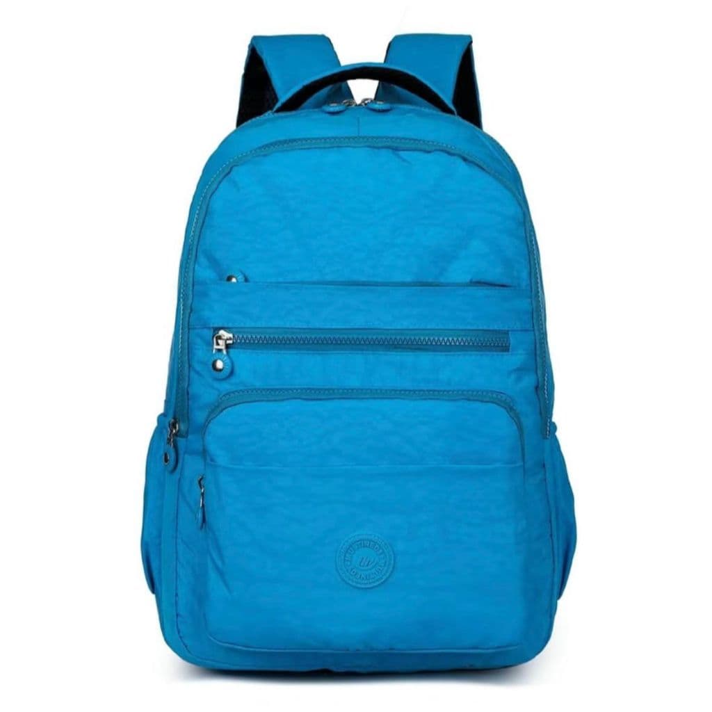 Mochila Feminina Masculino Impermeável De Grande Capaciadade Com Estojo Para Escolar Passea Trabalhar