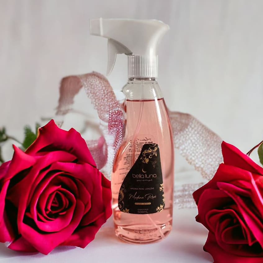 Aroma para Lençol 500ml Ou Água Perfumada 240ml Bella Luna