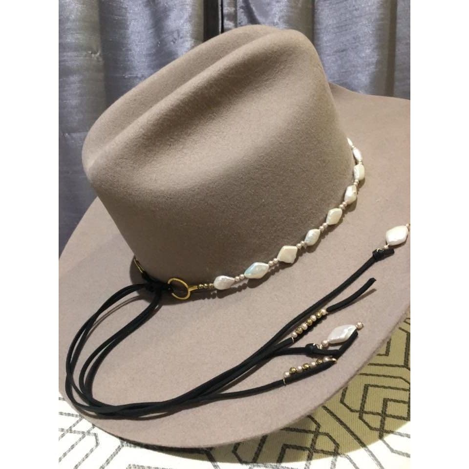 Bandinha de Chapéu Country Cowgirl Feminino Delicado NÃO ACOMPANHA CHAPÉU