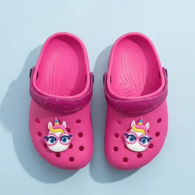 Babuche Unicórnio Infantil  Glitter Pop Kids