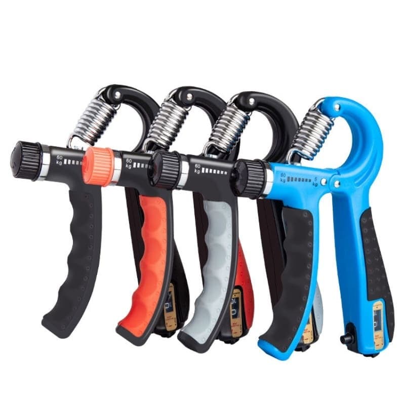 Hand Grip Fortalecedor de Punho Mão E Antebraço Ajustável com Contador 5 a 60kg Presente de Natal