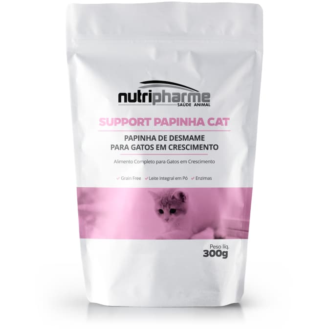 Support Papinha Cat p/ Gatos 300g Sachê