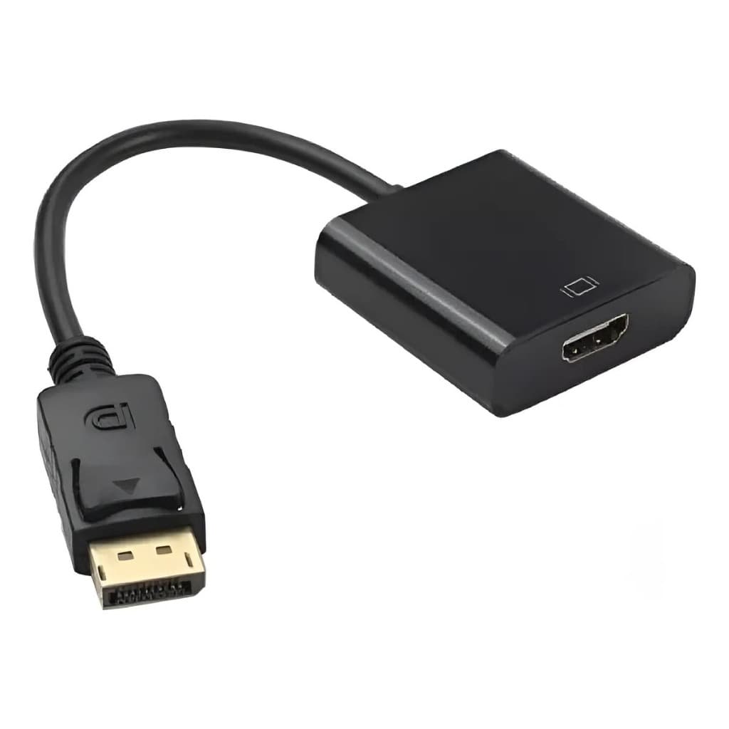 Cabo Adaptador Conversor Displayport Para Hdmi Preto Dp Hdmi