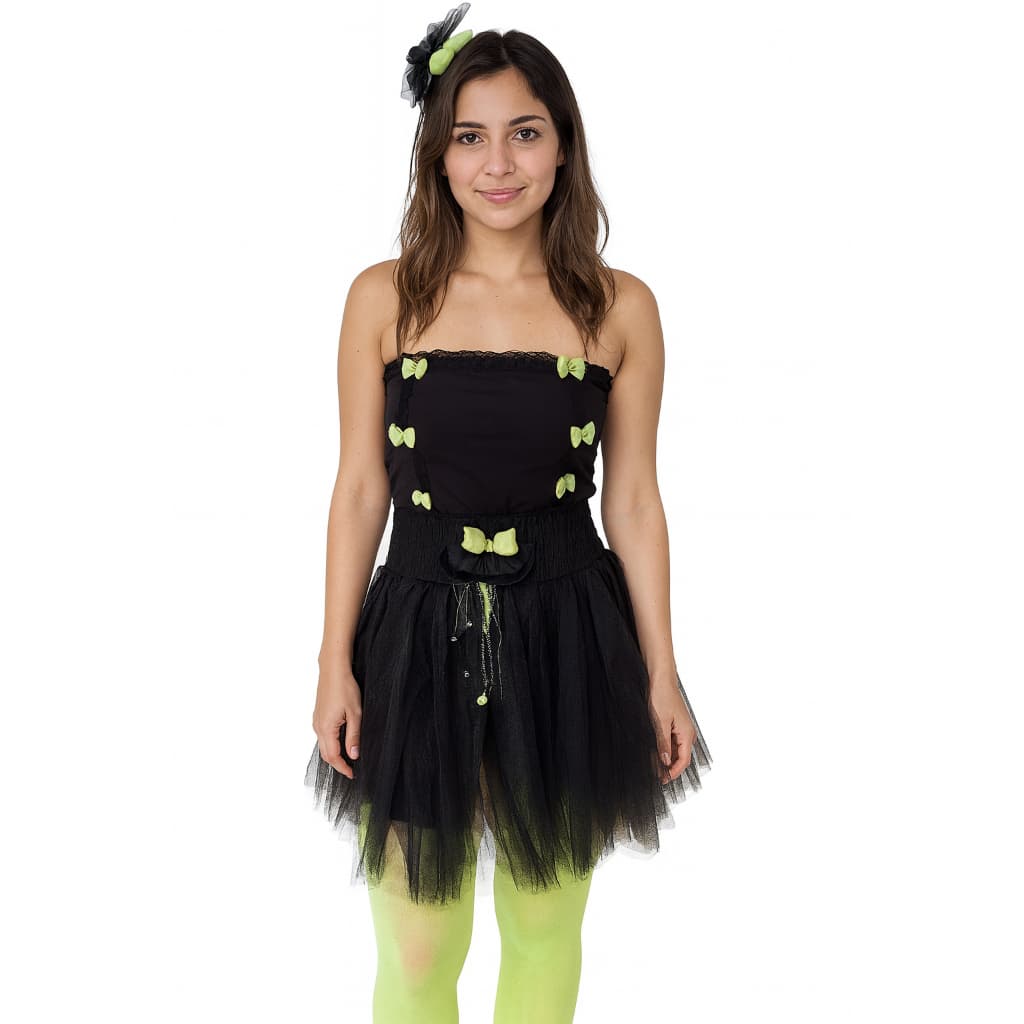 Fantasia BRUXA COSPLAY HALLOWEEN CARNAVAL LOLITA GATINHA ANOS 80 90 adulto - LEIA A DESCRICAO DETALHES