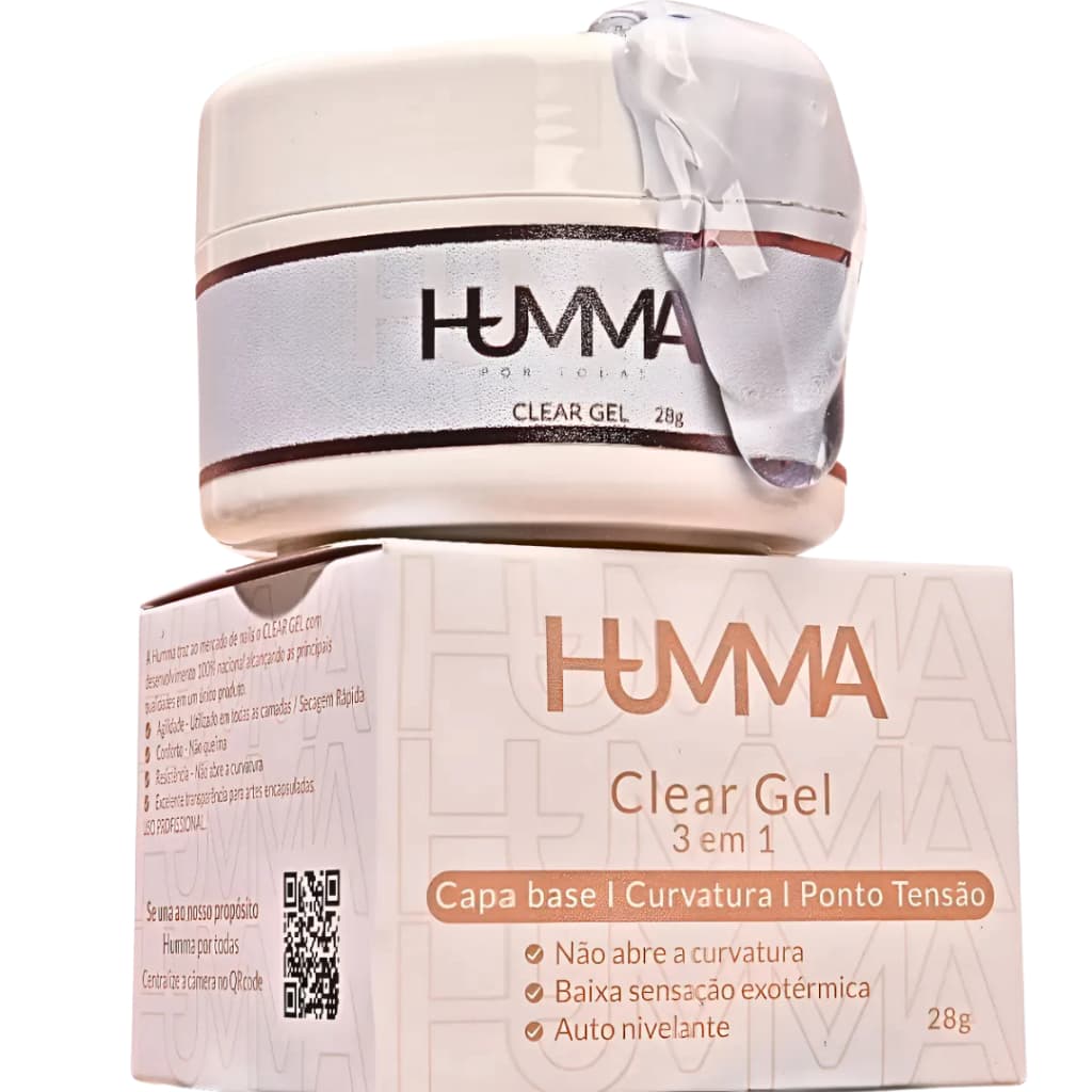 Gel Humma Clear 3 em 1 28gr