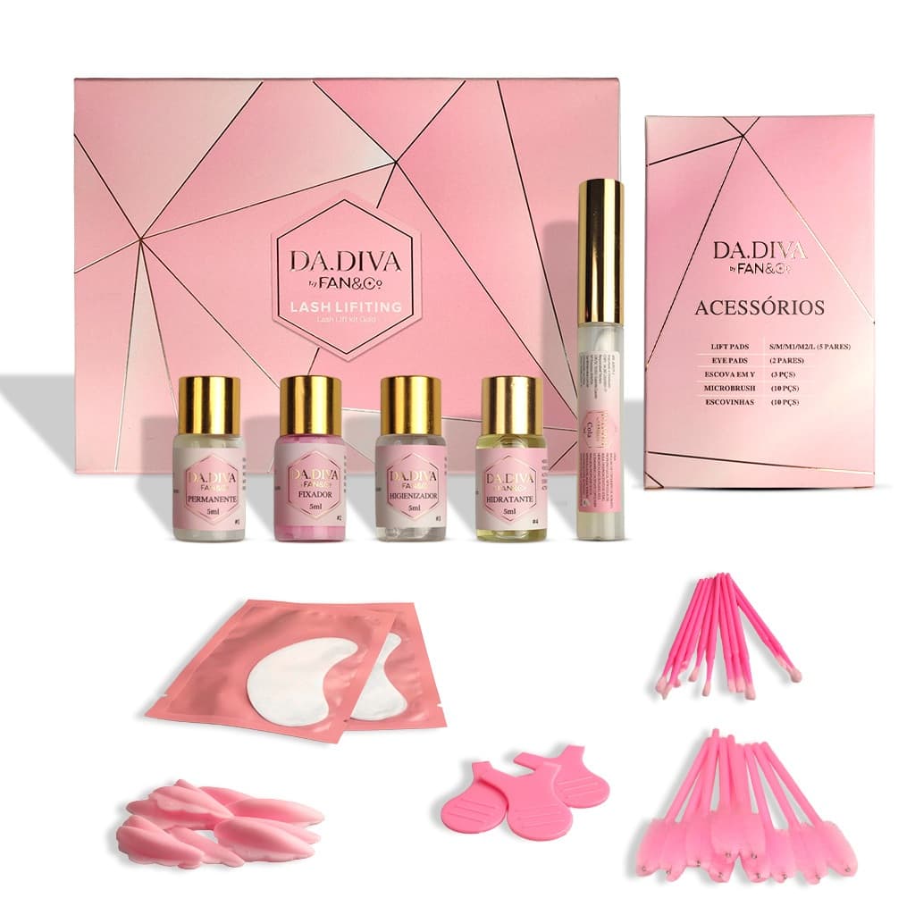 Lash Lift Dadiva Gold  Para Lifting De Cílios