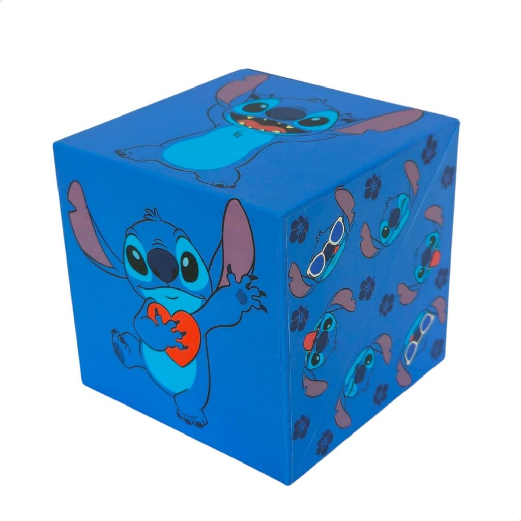 Porta Treco Cubo Stitch Harry Potter Anotações Post-it Decoração Presente Original Disney Zonacriativa