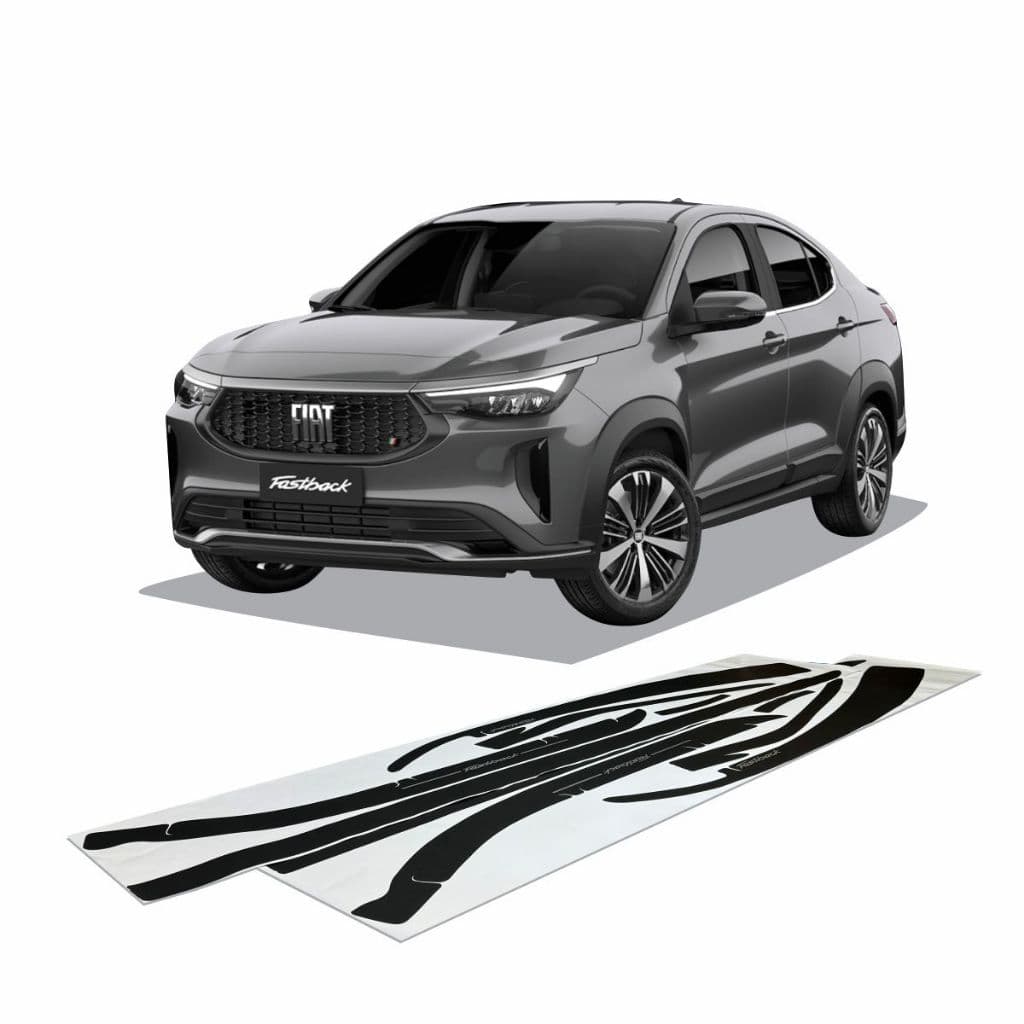 Soleiras Super Protetoras Fiat Fastback 2023 A 2026 MRMAGOO Acessórios para Carro
