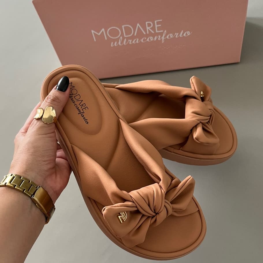 Chinelo Feminino Modare Ultra Conforto Ortopedico Original PM7208