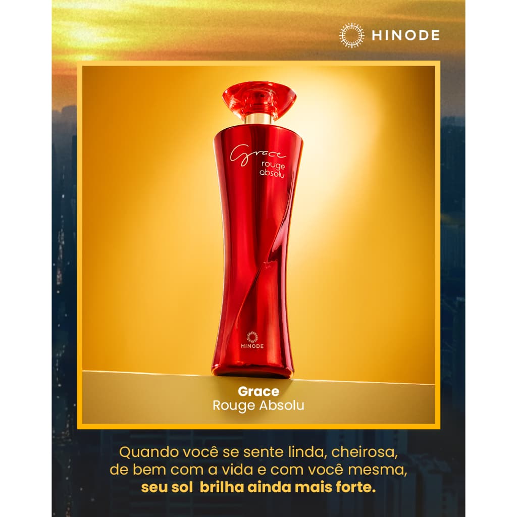 Hinode perfume feminino GRACE ROUGE ABSOLU