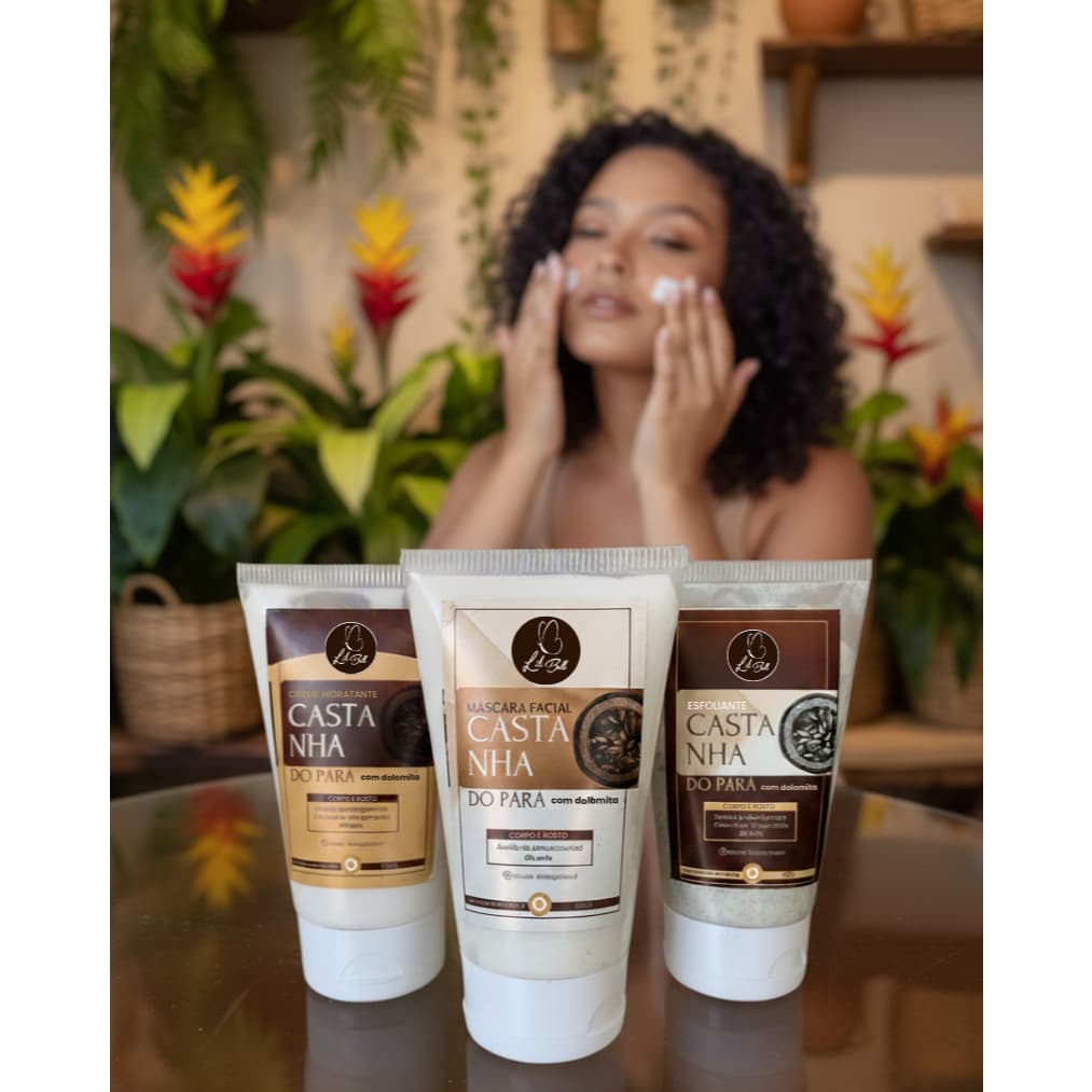 Trio Skin Care Nutrição Clareadora de Castanha do Pará