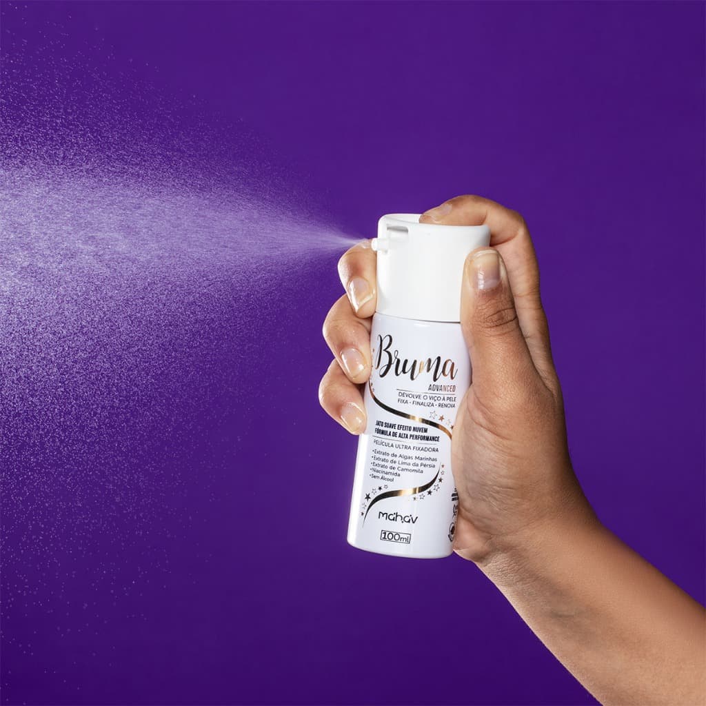 Bruma Fixadora e Secadora Advanced Mahav Spray 100ml