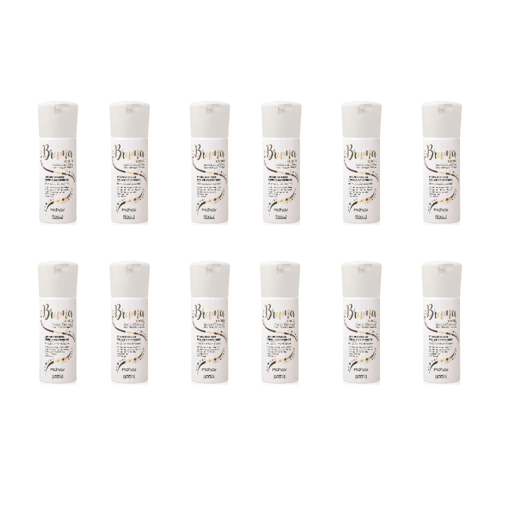 Box 12 Bruma Fixadora e Secadora Advanced Mahav Spray 120 ml