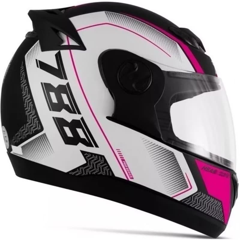 Capacete Evolution G6 Evo Pro Series 788 Pro Tork Preto Rosa Azul Vermelho Cinza Masculino/Feminino