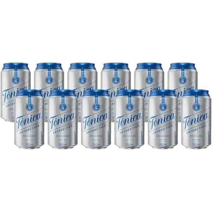 Água Tônica Antárctica Zero Açúcares 350ml - Caixa Com 12