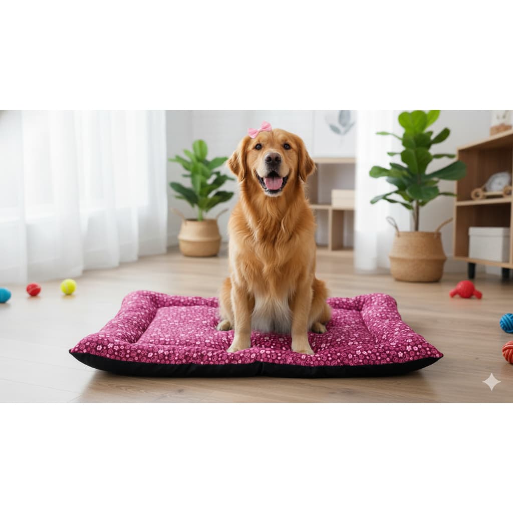 Caminha Pet - GG -Extra Grande Cães E Gatos Confortável - 90 X 63cm