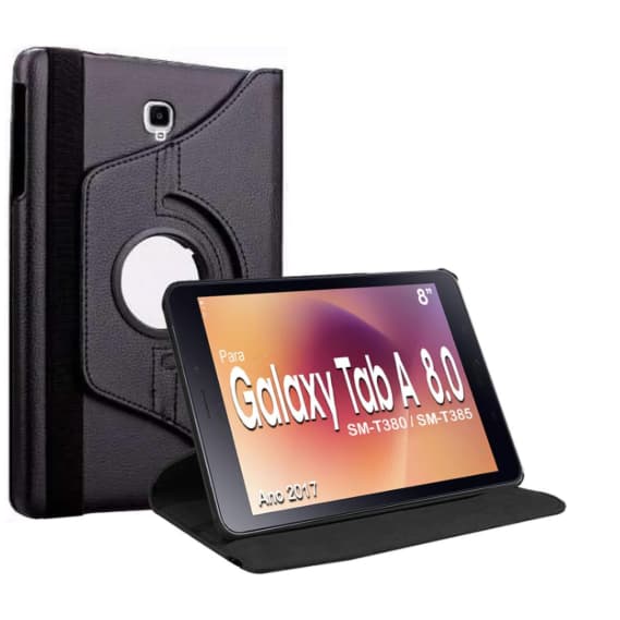 Capa Giratória  Para Tablet  Galaxy Tab A 8" 2017 SM-T380/T385+Caneta