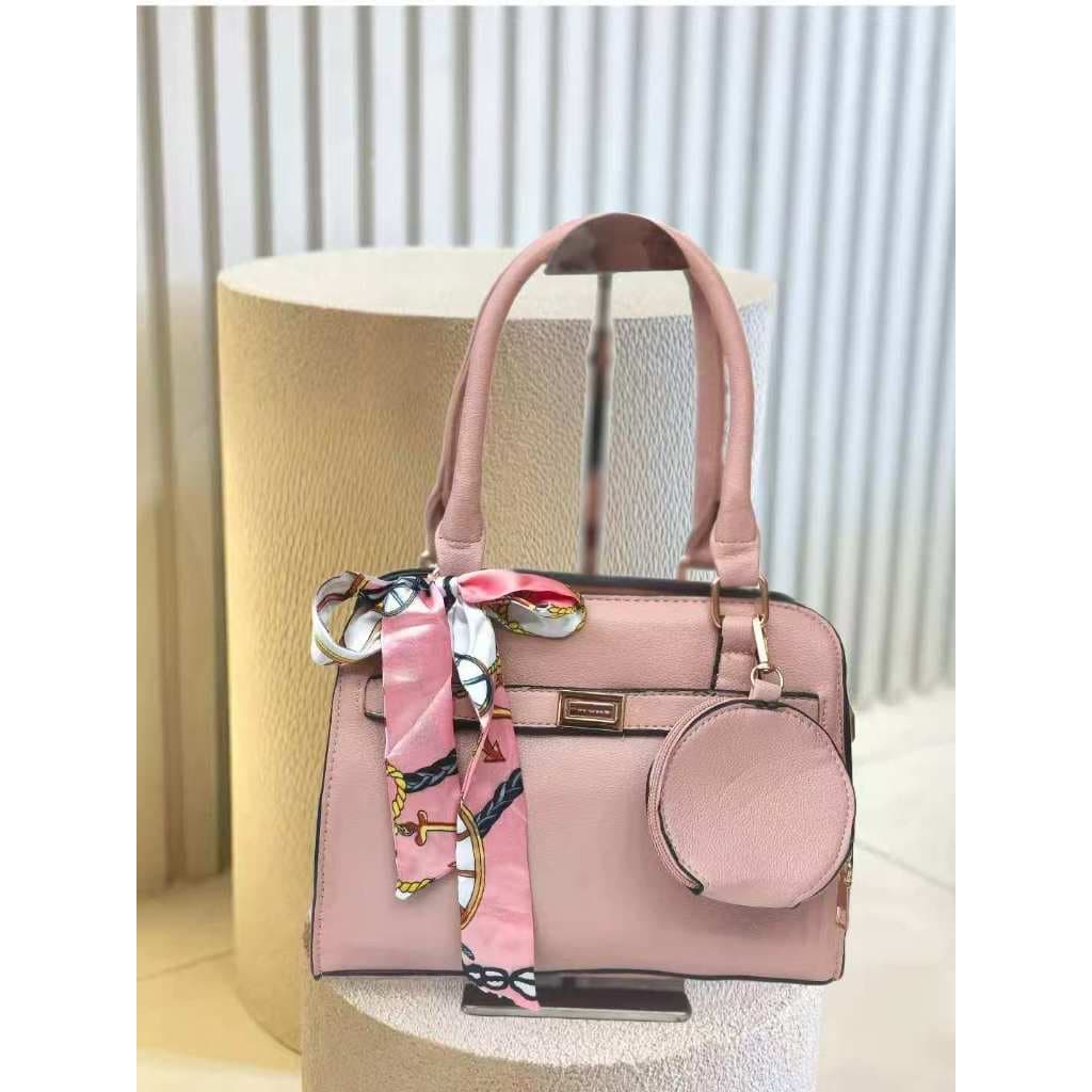 Bolsa feminina versátil bolsa tiracolo com bolsa pequena e lenço