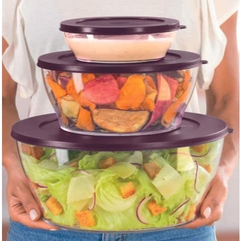 Tupperware® Tigela Clear em Policarbonato - Vários tamanhos